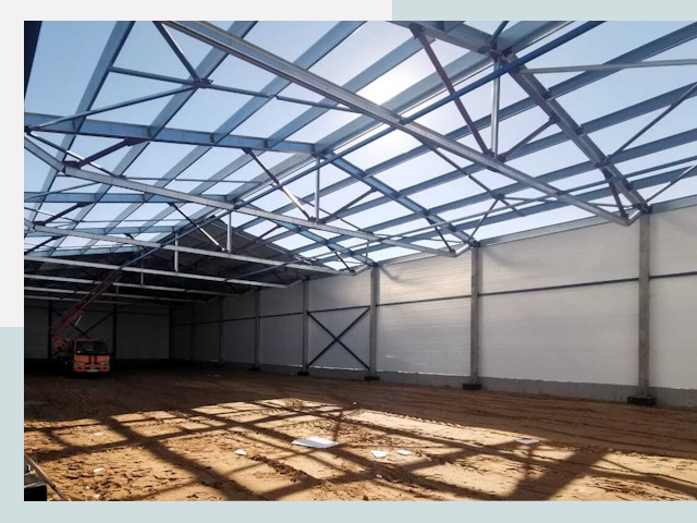 Строительство сенохранилищ в Туле