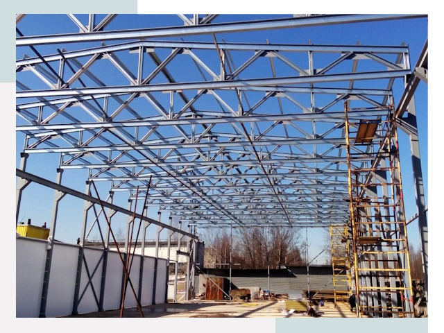 Строительство цехов в Тула от 610 руб. под ключ