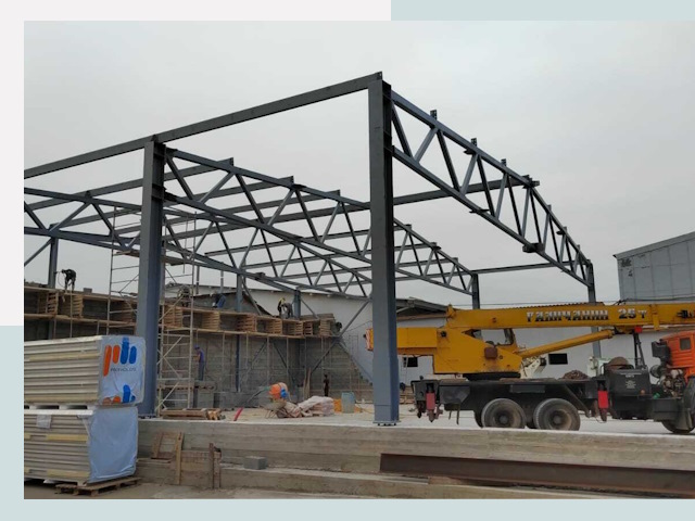 Строительство цехов в Туле