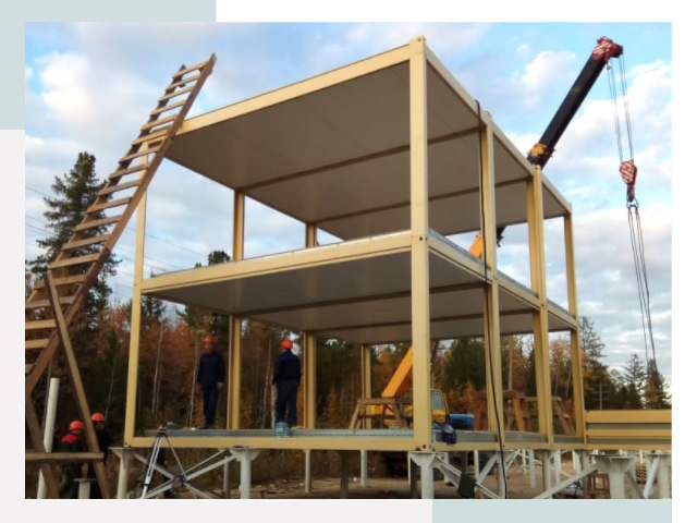 Строительство модульных здания Тула