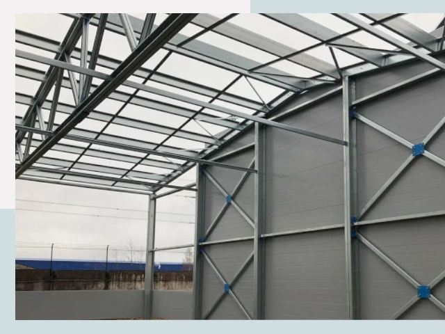 Каркасные ангары от СтальСтрой-Тул по цене от 610 руб.