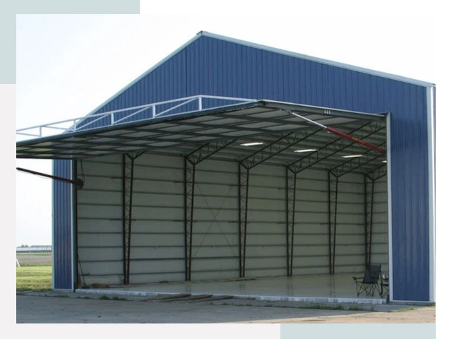 Прямо стенные ангары в Туле