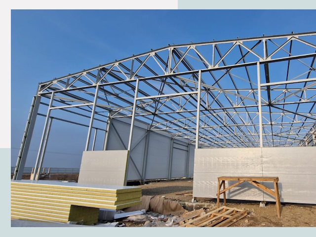 Утепленные ангары в Тула от 610 руб. за м²