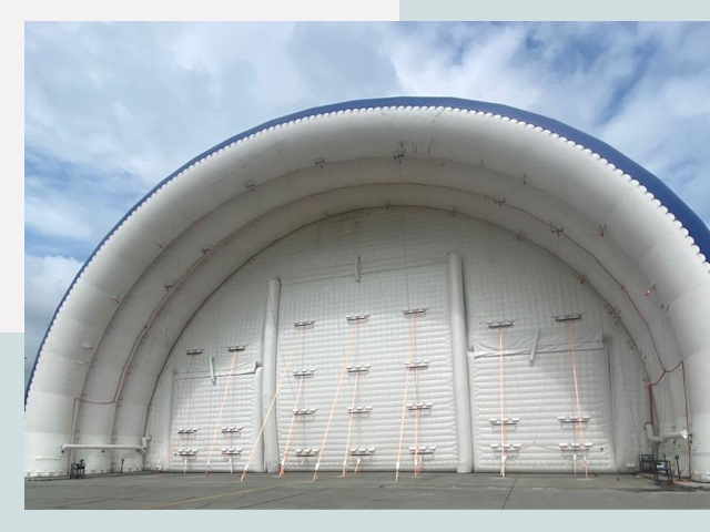 Пневмокаркасные ангары от СтальСтрой-Тул по цене от 610 руб.