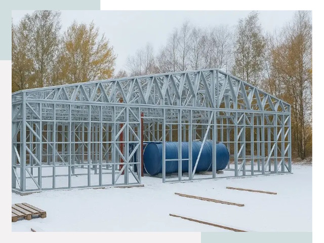 Металлические ангары в Туле