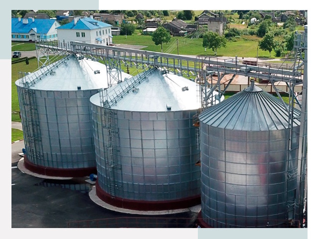 Металлические силосы в Туле