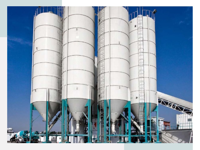 Строительство цементных силосов в Туле