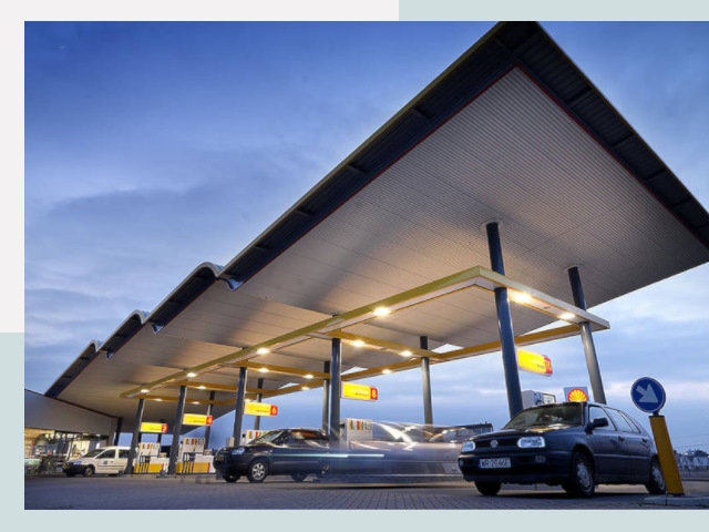 Навесы для АЗС в Тула от 610 руб. - Защита и комфорт