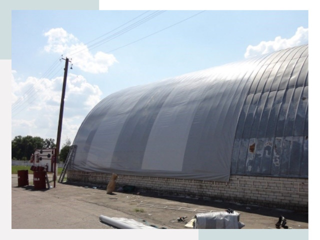 Ремонт ангаров в Туле