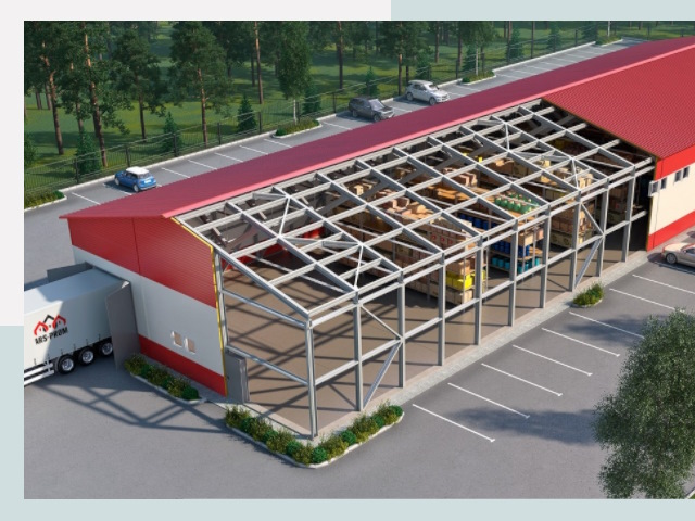 Проектирование ангаров в Туле от 610 руб.