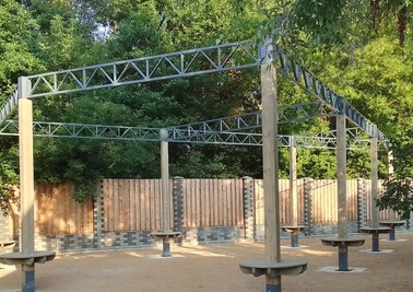 Терраса из металлоконструкций под ключ, проектирование, изготовление и монтаж от СтальСтрой-Тул